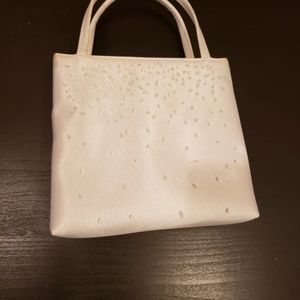 Cute White Evening Bag